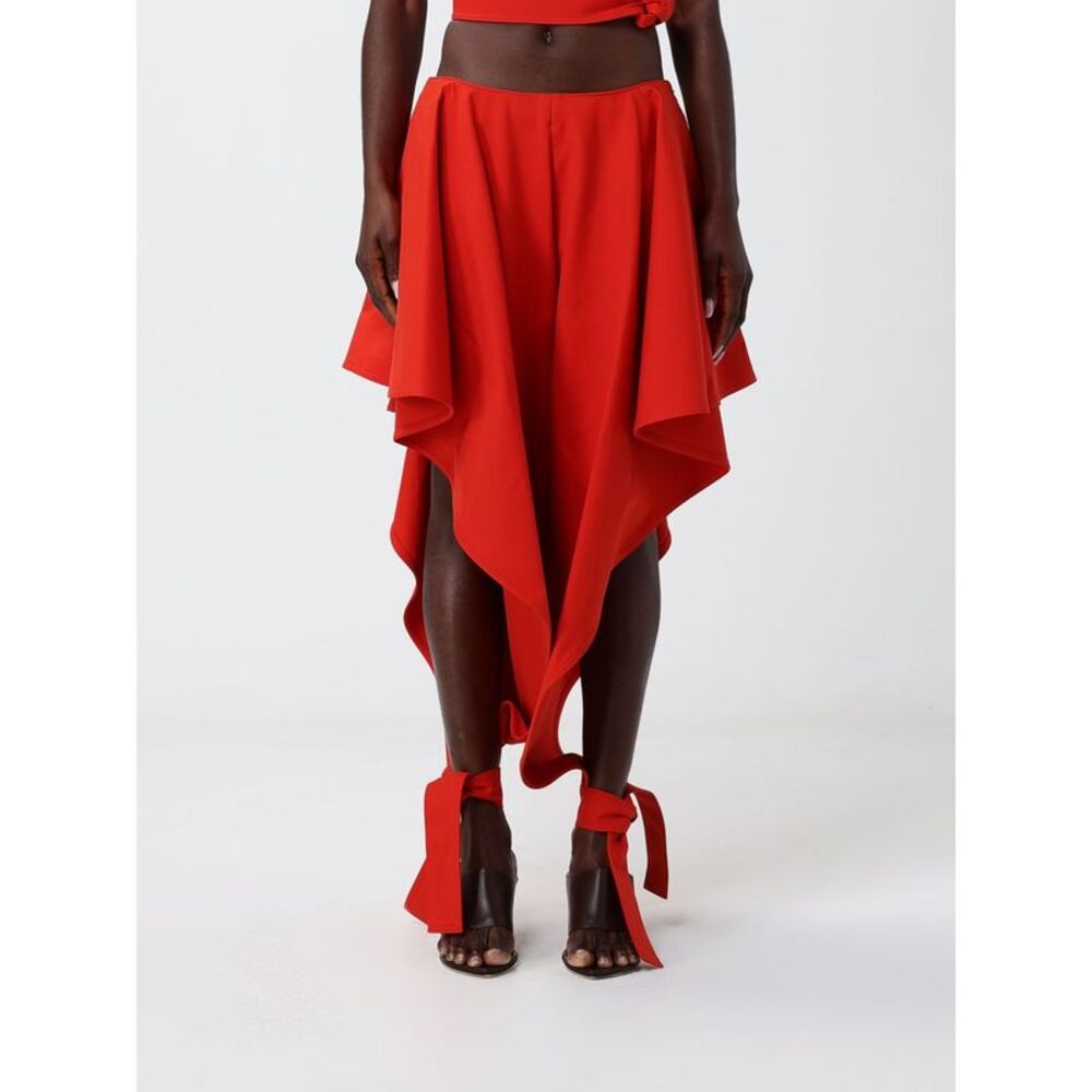 Alai�A Women Alai�A Asymmetric Cotton Trousers